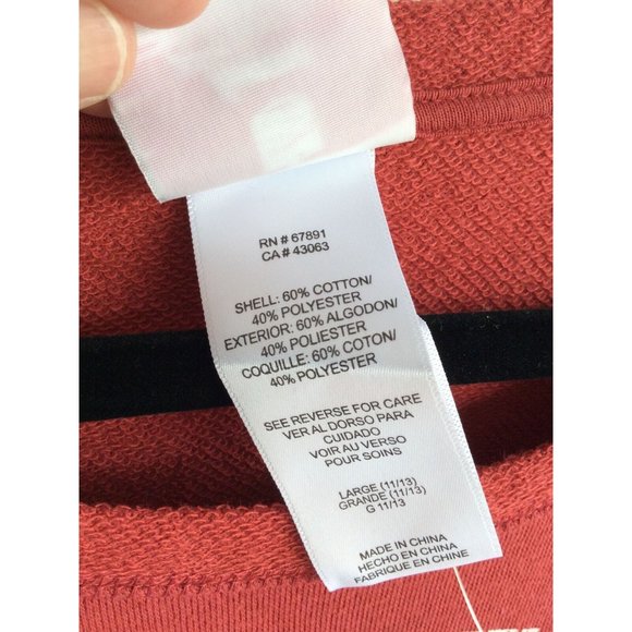 NWOT Arizona Cardinals NFL Teens Apparel Sweatshirt, Size L, Really Cute. - Picture 8 of 8